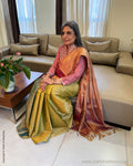 EE-W12614 Shaded Tissue Saree