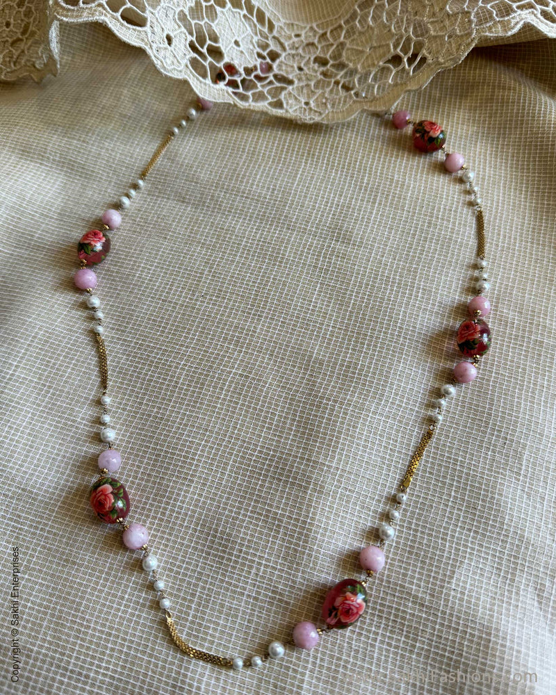 AGDQ-7505 Pink Gold Chain