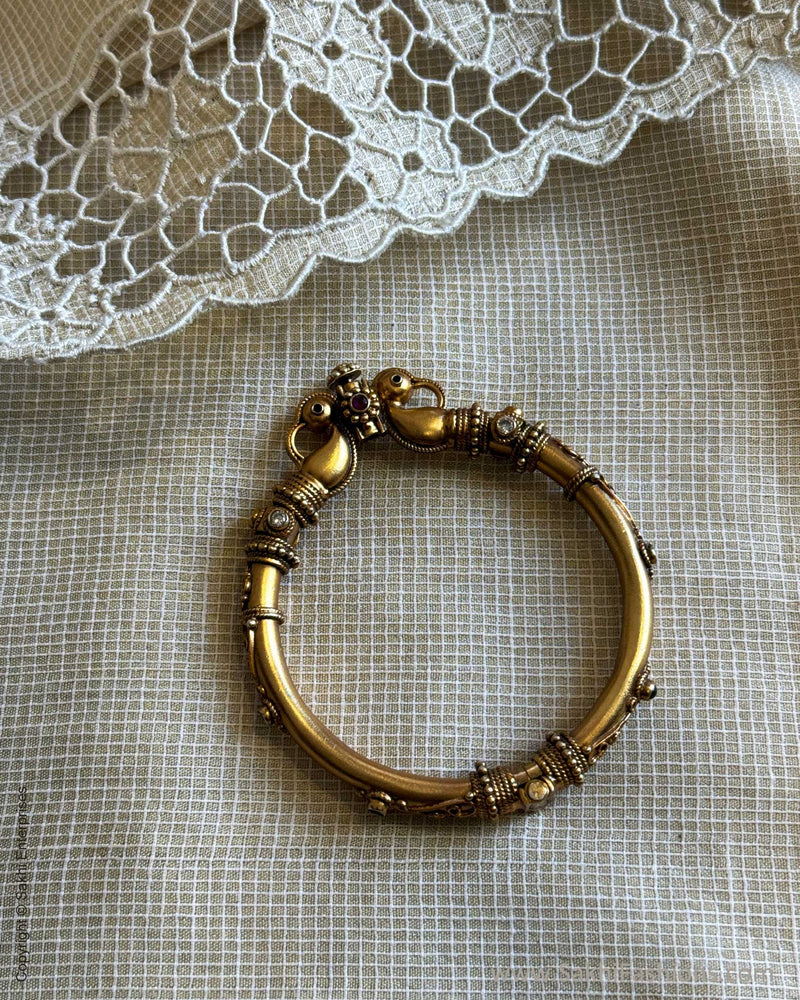 ASDS-90839 Gold Pure Silver Kada