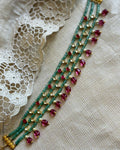 AJ-W15019 Green Jal Nekclace