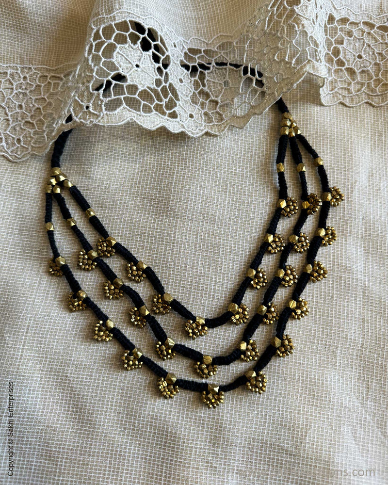 AJ-W03892 Brass Necklace