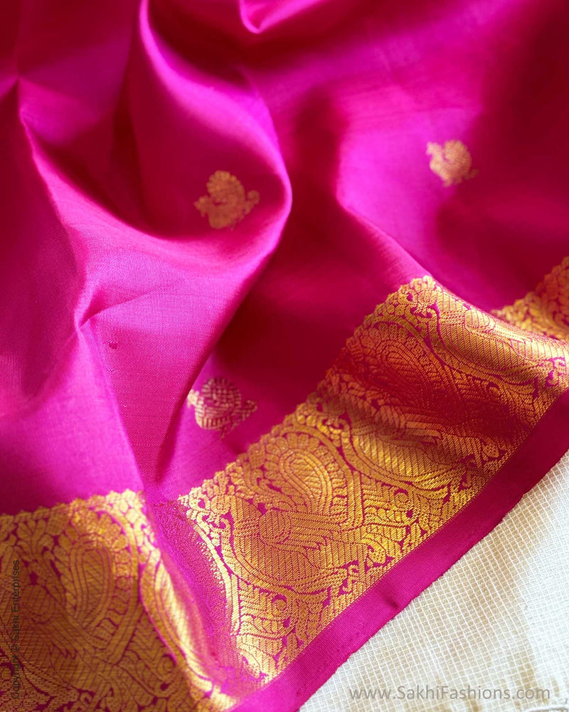 BL-W09296 Pink Kanchi Blouse