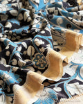 BL-W14833 Black Kalamkari Blouse