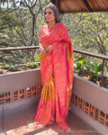 EE-Y13110 Floral Kanchi sari