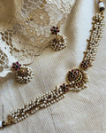 AJ-V17512 Gold Necklace set