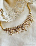 AS-W11471 Silver Gold Necklace