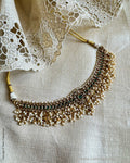 AS-W11482 Silver Gold Necklace