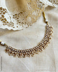 AS-W11481 Silver Gold Necklace