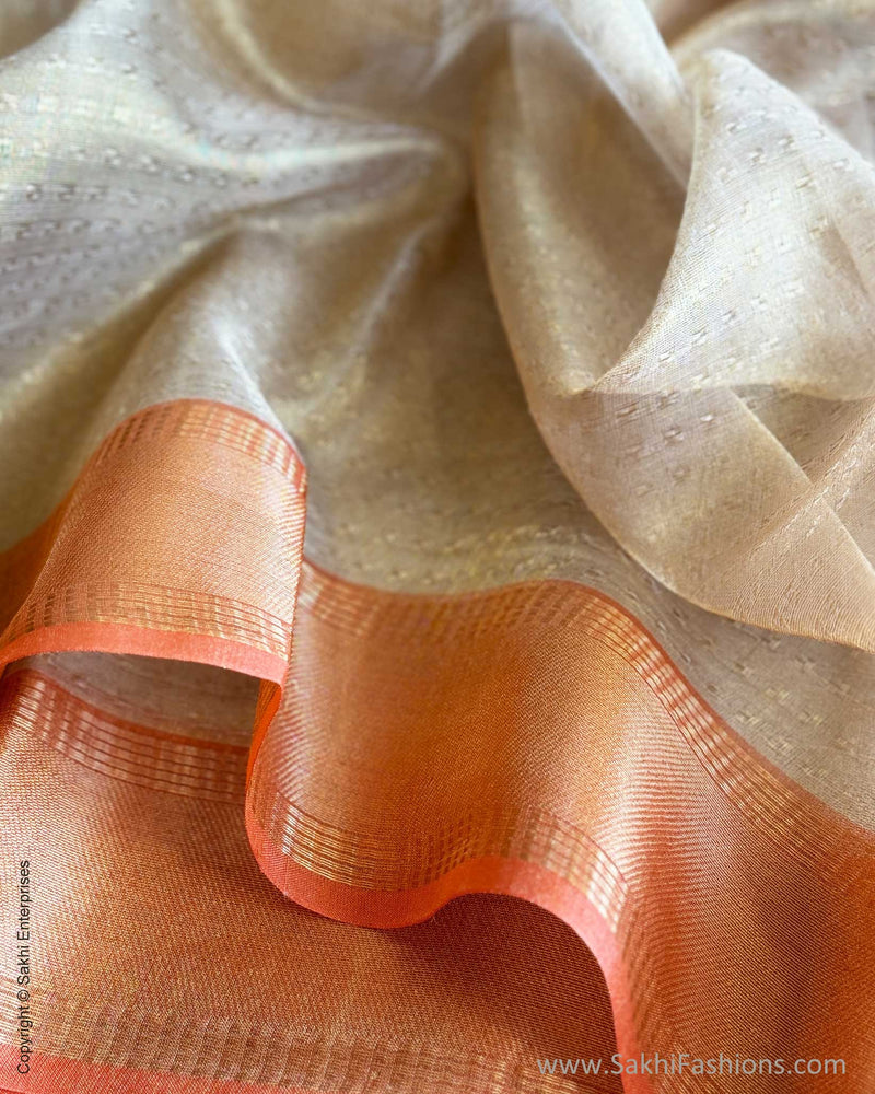 EE-Y07477 Tissue Saree Dress