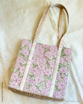 AC-W16336 Beige Tussar Tote
