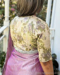 BL-W15288 Floral Tissue Blouse