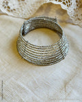 AJ-W16737 Silver Brass Neck chocker