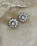 AS-W16775 Silver Stud Earring