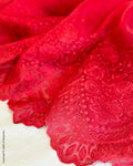 DP-W16695 Red Organza Saree