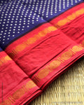 DP-W17036 Blue Madurai Cotton