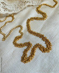 AJ-W16253 gold Waist Chain & Mala