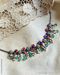 AS-W16833 Statement charm necklace