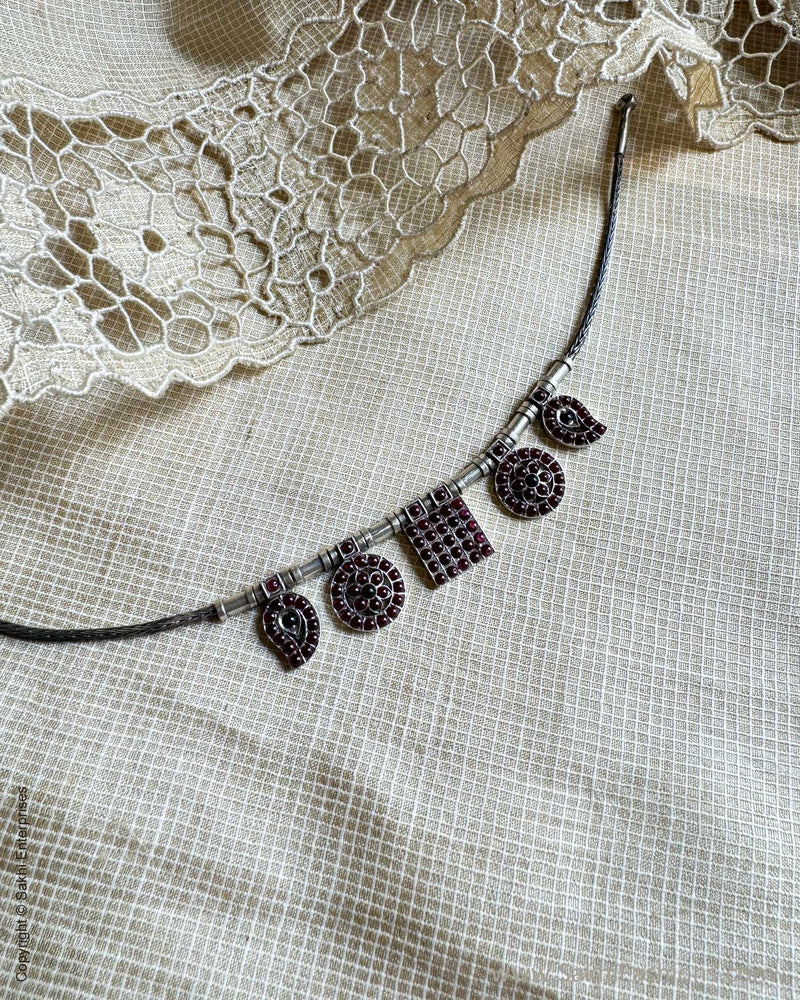 AS-W16827 Silver Choker