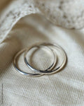 AS-W18426 Silver Pair Bangles