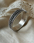 AS-W18439 Silver Bangle Kada