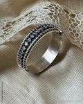 AS-W18438 Silver Bangle Kada