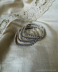 AS-W18437 Silver Pair Bangles