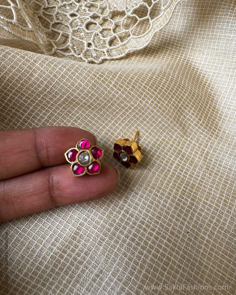 AS-W18413 Pink Stud Earring