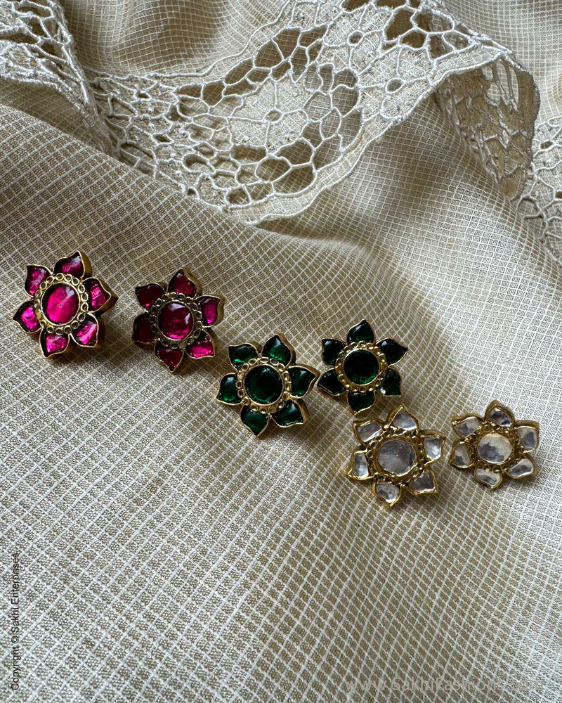 AS-W18423 White Earring