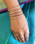 AJ-W18991 Rose Diamante Braclet