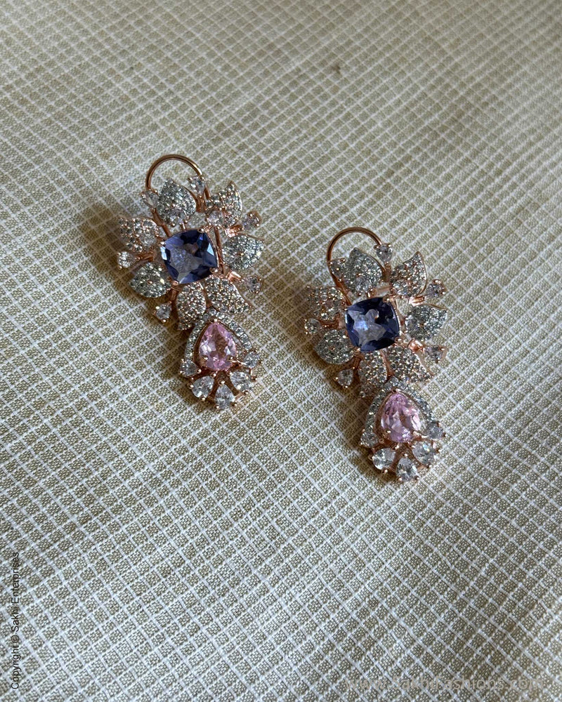 AJ-W18988 Diamante Pendant Set