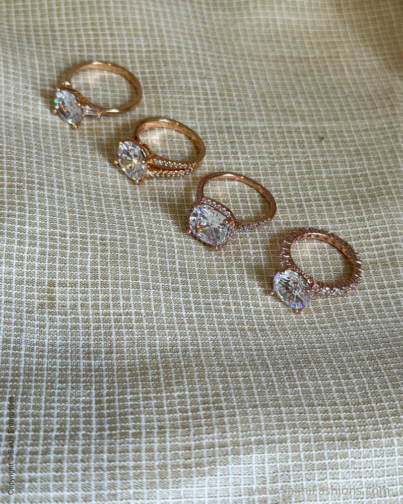 AJ-W18997 Rose Finger Ring