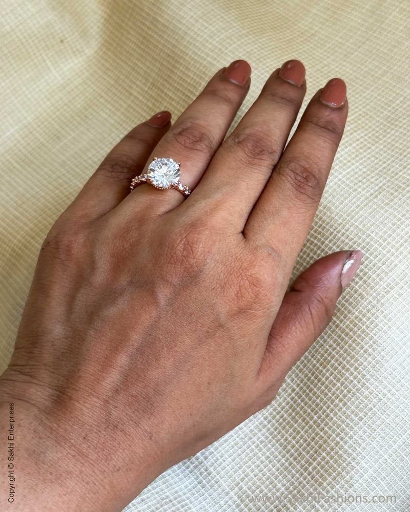 AJ-W18999 Rose Finger Ring