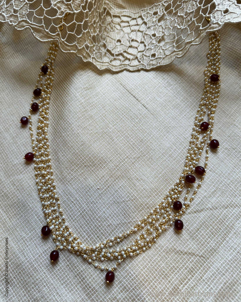 AJ-W16453 Pearls mala