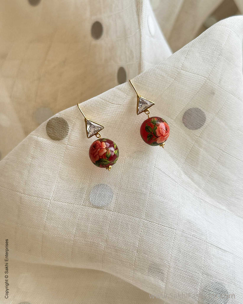 AG-X00481 Gold Pearl Earring
