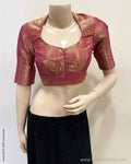 BL-W19022 Purple Tissue Blouse