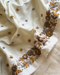 BL-V13767 Cream Tussar Blouse