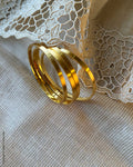 AJ-Z00733 Gold Brass Bangles
