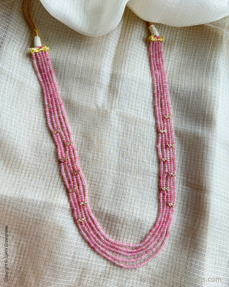 AG-X02529 Pink Gold Mala