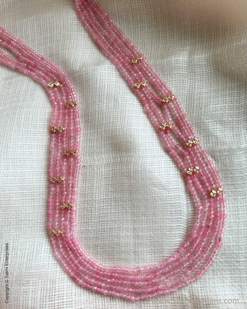 AG-X02529 Pink Gold Mala