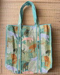 AC-X02407 Green Pure Cotton bag