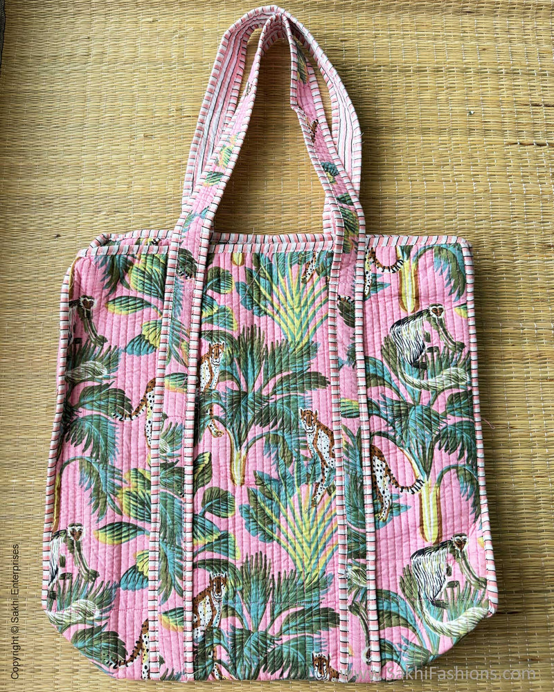 AC-X02403 Pink Pure Cotton bag