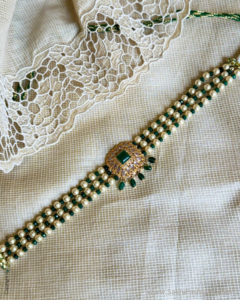AG-X30545 Pearls Gold Choker