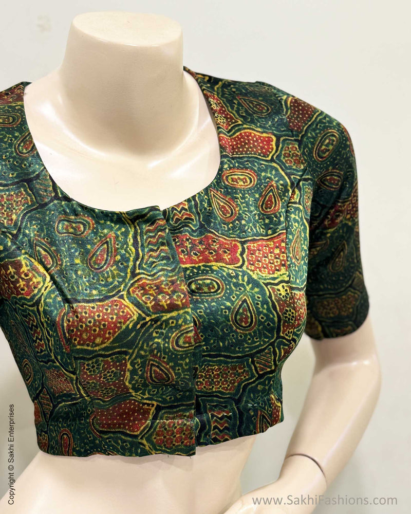 BL-W17855 Mashru Silk Blouse