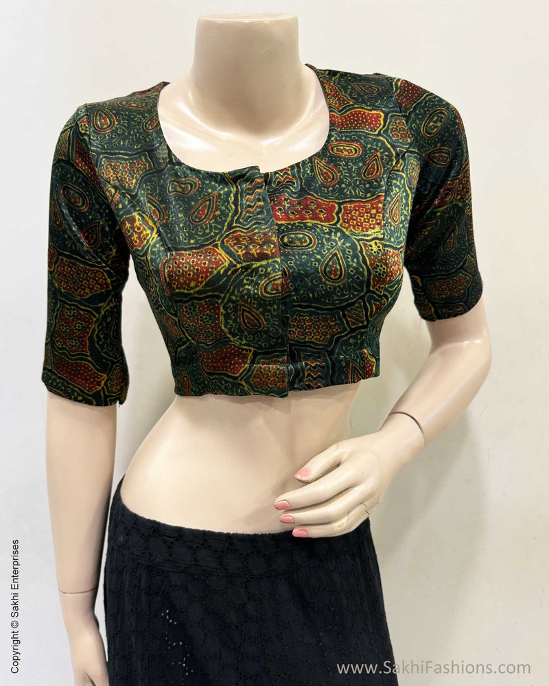 BL-W17855 Mashru Silk Blouse