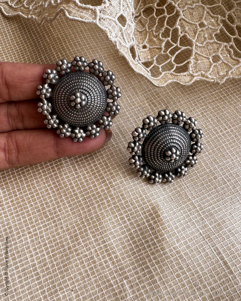 AS-X051534 Antique silver Earring