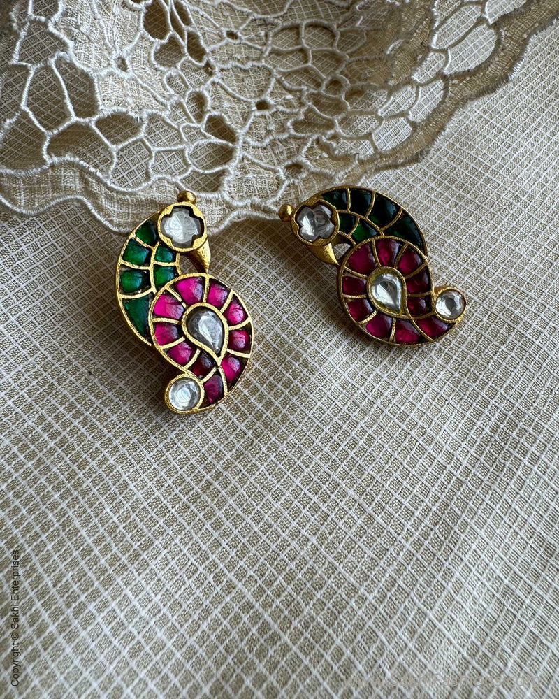 AS-X051517 Peacock Earring