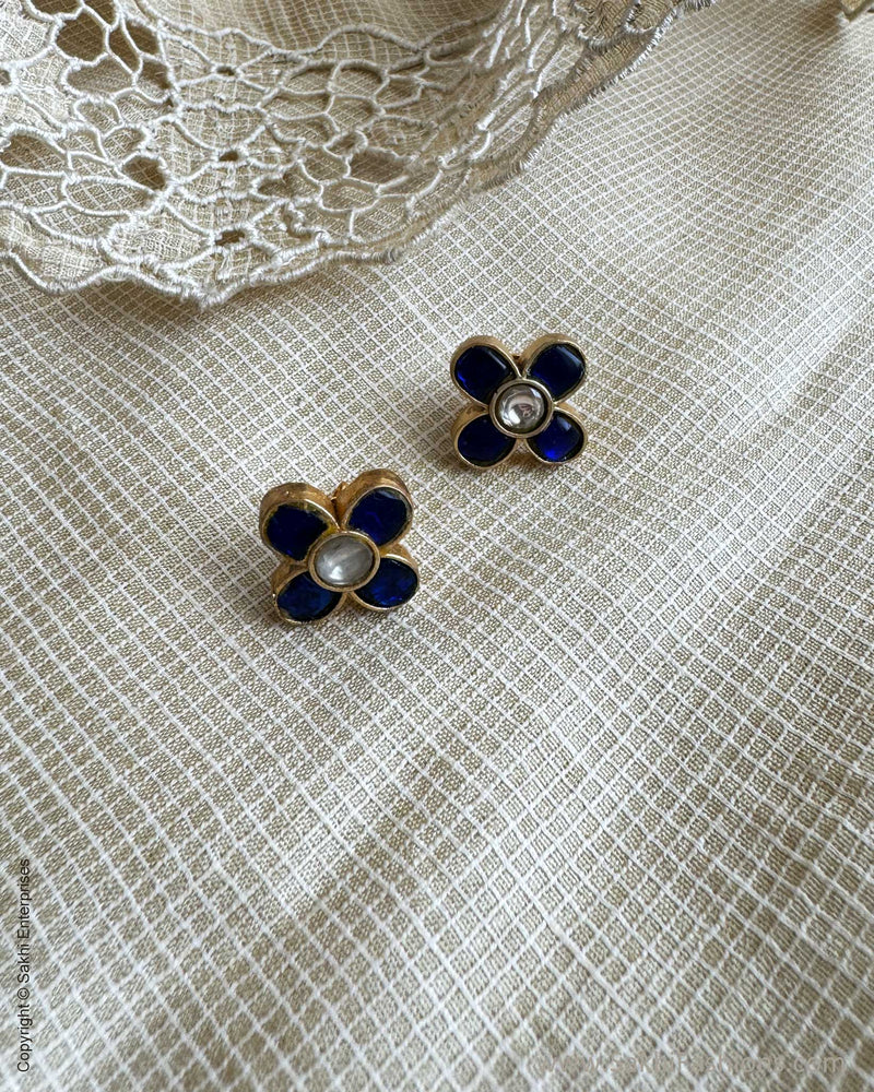 AS-X051528 Blue Earring