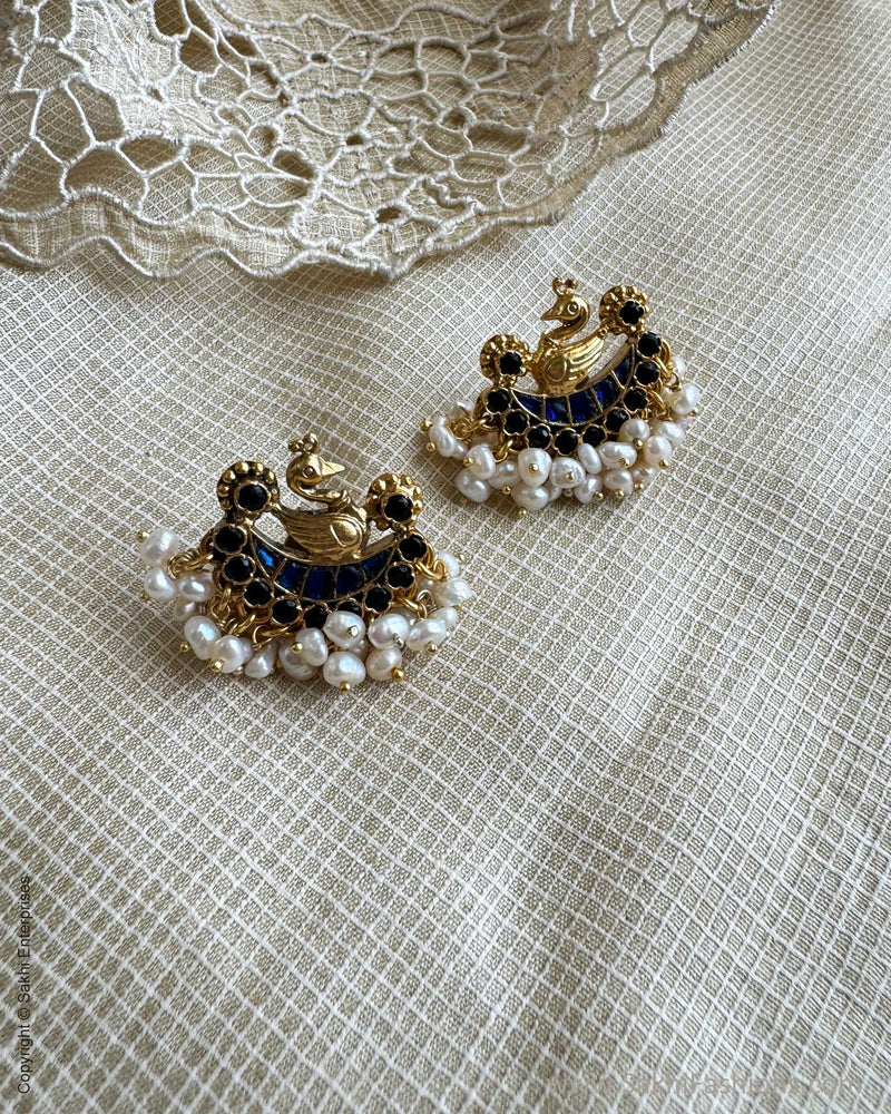 AS-X051506 Peacock Earring