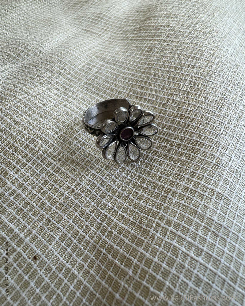AS-X051540 Silver Finger Ring