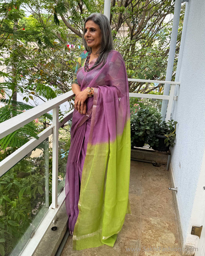 EE-X01175 Kalamkari Kota Cotton Sari